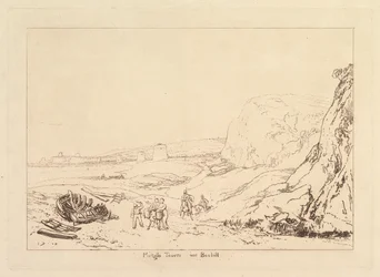 Torres Martello cerca de Bexhill, Sussex Liber Studiorum, parte VII, placa 34, 1811