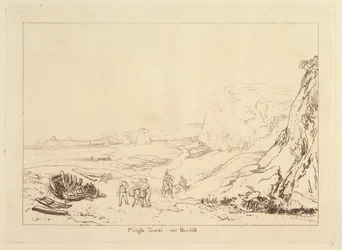 Torres Martello cerca de Bexhill, Sussex, Liber Studiorum, parte VII, placa 34, 1811