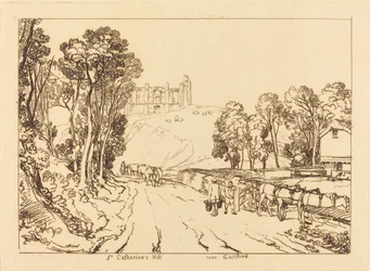 Colina de Santa Catalina cerca de Guilford, publicado 1811
