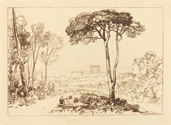 Escena en la Campagna