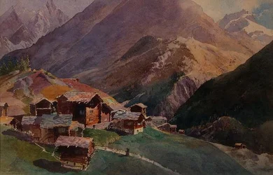 Zermatt desde Platten