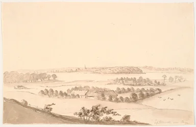Paisaje con vista amplia. Glænø