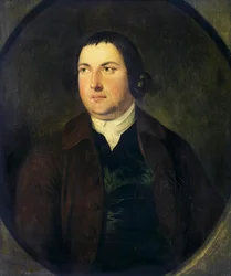 Retrato de Charles Churchill: poeta y satírico inglés