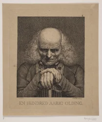 Un anciano centenario