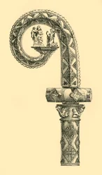 Báculo pastoral, principios-mediados del siglo XIX, 1881
