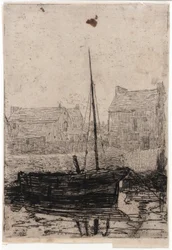Barco amarrado - Isla de Man