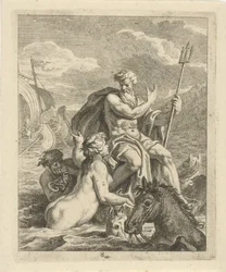 Marina con Tetis y Neptuno Escenas de la vida de Aquiles (título de la serie) Vitam et mortem achilli (título de la serie)