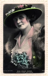 Billie Burke, actriz estadounidense, principios del siglo XX