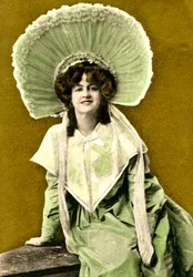 Marie Studholme 1875-1930, actriz inglesa, principios del siglo XX