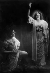 Escena de La señal de la cruz, 1903