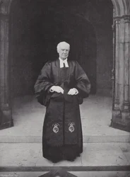 El capellán de la Cámara de los Comunes, Archidiácono Wilberforce