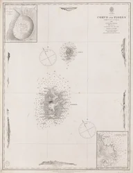 Azores Corvo y Flores. Surveyed by Capt. A.T.E Vidal R.N 1844.