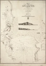 Mapa del Cabo de Buena Esperanza