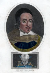 Sir Matthew Hale, Lord Chief Justice de Inglaterra del siglo XVII, 1808