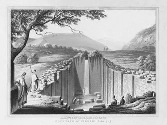 Fuente de Siloé. Juan. 9.7., 1830