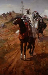 Jinetes árabes