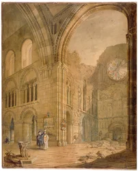 Iglesia de St Bartholomew-the-Great, Smithfield, Ciudad de Londres, 1806