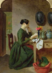 La ama de llaves, c.1858