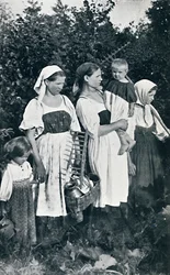 Tipos campesinos de la Gran Rusia, 1912