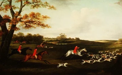 Escena de caza