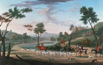 Escena de Caza al Galope