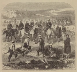 El armisticio después de la batalla del Tchernaya