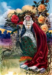 Una Reina de Rosas, 1908-1909