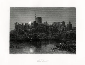 Castillo de Windsor, Berkshire, siglo XIX