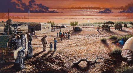 Mali HM, 2023 (óleo sobre lienzo)