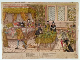 La muerte de Enrique II (1519-59) 10 de julio de 1559