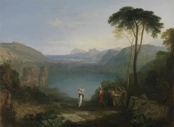 Lago Averno: Eneas y la Sibila de Cumas