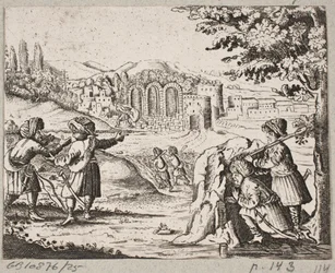 Ilustración de Adam Olearius, “Persianischer Rosenthal von einem Sinnreichen Poeten Schich Saadi [...]”, Schleswig 1660