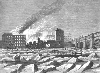 Escarcha en el Támesis, 1897