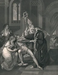 Edwy y Elgiva, mediados del siglo XIX