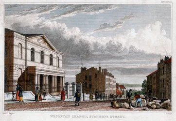Capilla Wesleyana, Stanhope Street, Londres, 1830