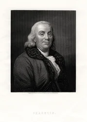 Benjamin Franklin, figura política y estadista de los Estados Unidos