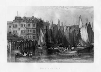 Billingsgate, Londres, siglo XIX