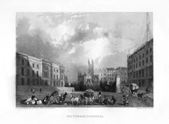 Catedral de Southwark, Londres, siglo XIX