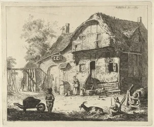 Figuras en una granja