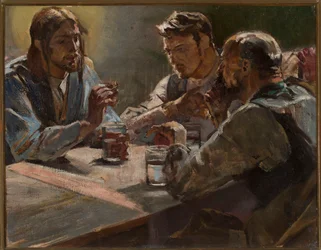 Cristo en Emaús