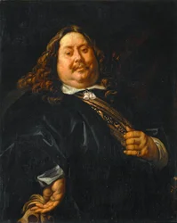 Retrato de una persona obesa, antes conocido como Retrato del almirante Michel-Adrien Ruyter - Retrato de una persona obesa ...
