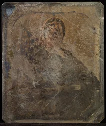 [Retrato de una mujer con gorro de matrona]