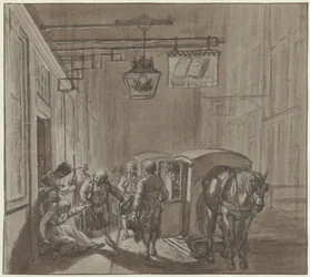 saliendo de la posada