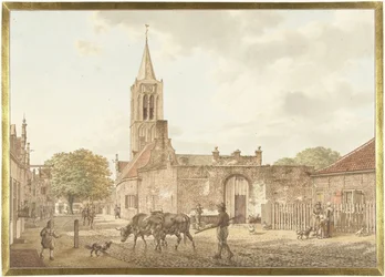 Escena de la calle en Beverwijk