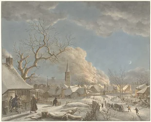 Invierno, noche y fuego
Las cuatro estaciones, las horas del día y los elementos (título de la serie)