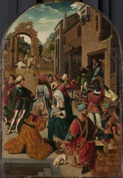La Adoración de los Magos, c.1510 (óleo sobre tabla)
