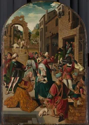 La adoración de los magos, c. 1510