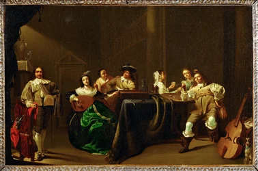 Une joyeuse compagnie - una alegre compañía ...