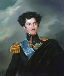 Príncipe heredero Oscar I (óleo sobre lienzo)