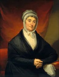 Ann Old Coleman (Sra. de Robert Coleman), c.1820 (óleo sobre lienzo transferido a madera)